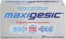 Maxigesic-Double-Action-Tablets-50s Sale