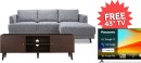 Richmond-Package-3-Seater-Chaise-Free-Panasonic-43-2K-TV-Entertainment-Unit Sale