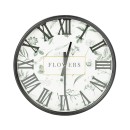 Flowers-66cm-Clock Sale