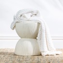 Fieldcrest-Clara-Washed-Waffle-Blanket Sale