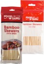 Food-Guru-Skewers-Bamboo-25cm-200-Pack-or-Skewers-Bamboo-16cm-100-Pack Sale