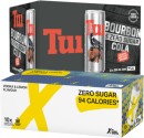 X-Long-White-Zero-Sugar-Range-5-10-x-330ml-Cans-or-Tui-Bourbon-Cola-Zero-Sugar-7-12-x-250ml-Cans Sale