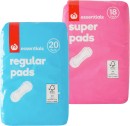 Essential-Pads-Super-or-Regular-18-20-Pack Sale