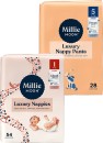 Millie-Moon-Luxury-Nappies-30-54-Pack-or-Nappy-Pants-22-32-Pack Sale