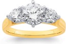 14ct-3-Stone-Element-Lab-Grown-Diamond-Ring Sale