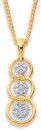 9ct-Diamond-Circle-Pendant Sale