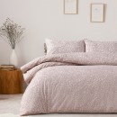 Hometones-Pink-Botanical-Flannelette-Duvet-Cover-Set Sale