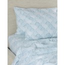 Hush-100-Cotton-Printed-Flannelette-Flat-or-Fitted-Sheets-or-Pillowcase-Pair-Wave Sale