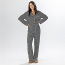 bbb-Sleep-Stripe-Knit-Piped-PJ-Set Sale