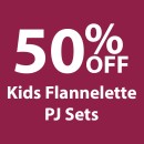 50-off-Kids-Flannelette-PJ-Sets Sale