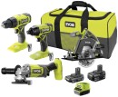 Ryobi-One-18V-4-Pce-Combo-Kit Sale