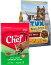 Tux-Tasty-Bites-Dog-Food-25-3kg-or-Chef-Dry-Cat-Food-2kg Sale