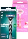Gillette-Mach-3-or-Venus-Comfort-Glide-Razor-2-Blades Sale