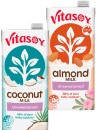 Vitasoy-Unsweetened-Coconut-Soy-or-Almond-Milk-1L Sale