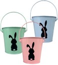 Easter-Metal-Pail-Assorted-Colors Sale