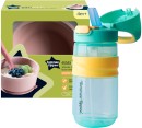 Tommee-Tippee-On-the-Go-Straw-Cup-500ml-or-Silicone-Bowl-Spoon Sale