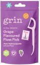 Grin-Grape-Flavoured-Floss-Picks-80pk-Bag Sale
