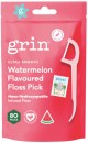 Grin-Watermelon-Flavoured-Floss-Picks-80pk-Bag Sale
