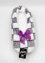 Fuzzy-by-HBCo-Ladies-Slippers-Checkerboard-M-1pr Sale