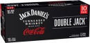 Jack-Daniels-Double-Jack-Coca-Cola-or-Zero-Sugar-10-x-330ml-Cans Sale