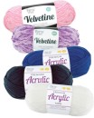 Velvetine-Yarn-100g-150m-or-Acrylic-Yarn-100g-189m Sale