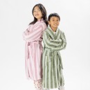 bbb-Sleep-Kids-Stripe-Microplush-Bathrobe Sale