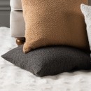 Aspen-Boucle-Cushion-Black Sale