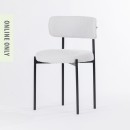 Design-Republique-Aria-Boucle-Dining-Chair-Silver Sale
