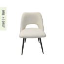 Olivia-Boucle-Dining-Chair Sale