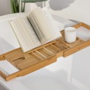 Solace-Bamboo-Extendable-Bath-Shelf Sale