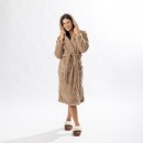 Cable-Hooded-Robe Sale