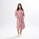 Contrast-Stripe-Robe Sale