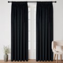 Style-Co-Beau-Velvet-Block-Out-Pencil-Pleat-Curtains-Coal Sale