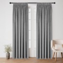 Style-Co-Beau-Velvet-Block-Out-Pencil-Pleat-Curtains-Grey Sale