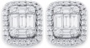 9ct-Diamond-Cluster-Earrings Sale