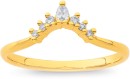 18ct-7-Stone-Pear-Centre-Diamond-Band Sale