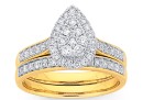 9ct-Diamond-Bridal-Set Sale