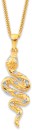 9ct-Diamond-Snake-Pendant Sale