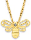 9ct-Diamond-Bee-Pendant Sale
