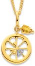 Eliza-9ct-Fruit-Lemon-Slice-Diamond-and-Citrine-Pendant Sale
