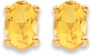 9ct-Citrine-Studs Sale