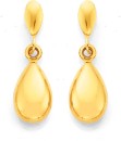 9ct-Pear-Drop-Stud-Earrings Sale