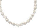 Sterling-Silver-45cm5cm-Baroque-Shell-Pearl-Strand Sale