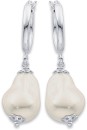 Sterling-Silver-Baroque-Pearl-Hoops Sale