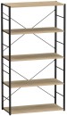 Flexi-Storage-Studio-800-x-1475-x-360mm-Black-Oak-Silhouette-5-Shelf-Starter-Kit Sale