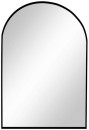 Estilo-Arch-950mm-x-600mm-Framed-Mirror-in-Black Sale