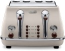 Delonghi-Icona-4-Slice-Toaster-in-Vintage-Beige Sale
