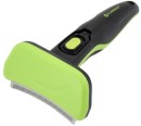 Flamingo-Self-Cleaning-Deshedding-Tool-with-Retractable-Blades-in-Green Sale