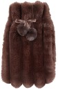 Astin-Sinclair-2-Litre-Chocolate-Brown-Faux-Fur-Rib-Hot-Water-Bottle-With-Cover Sale