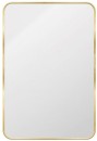 Barelli-Rectangular-Mirror-with-Curved-Edges-Brushed-Brass Sale